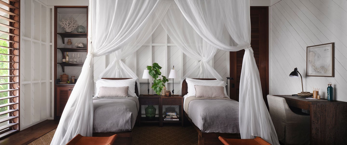 Islas Secas Resort, rooms