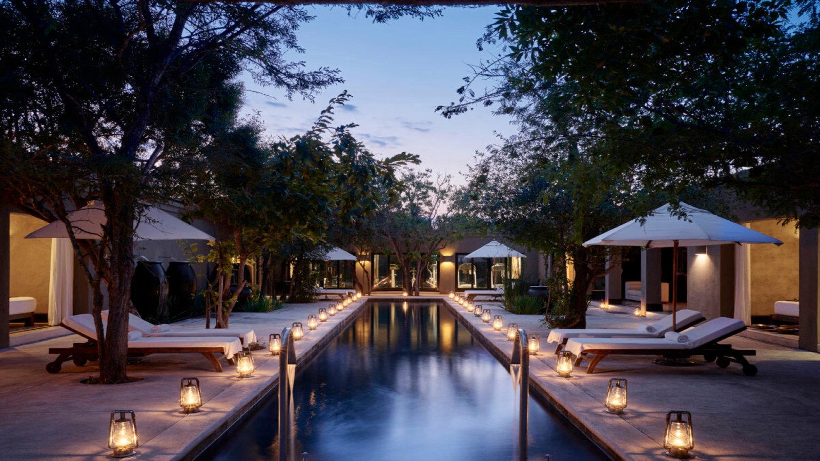 Farmstead at Royal Malewane, the pool