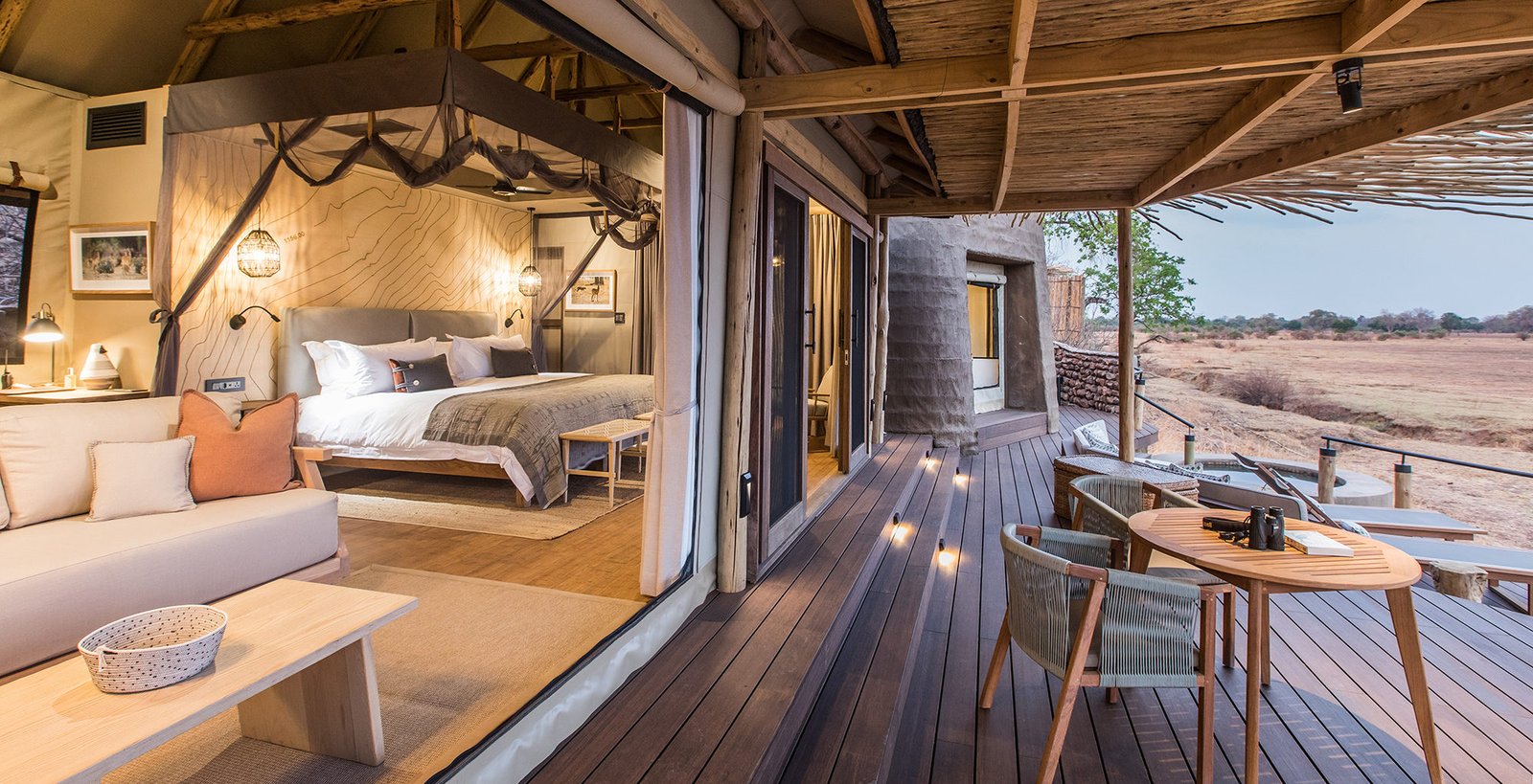 Puku Ridge Camp, rooms