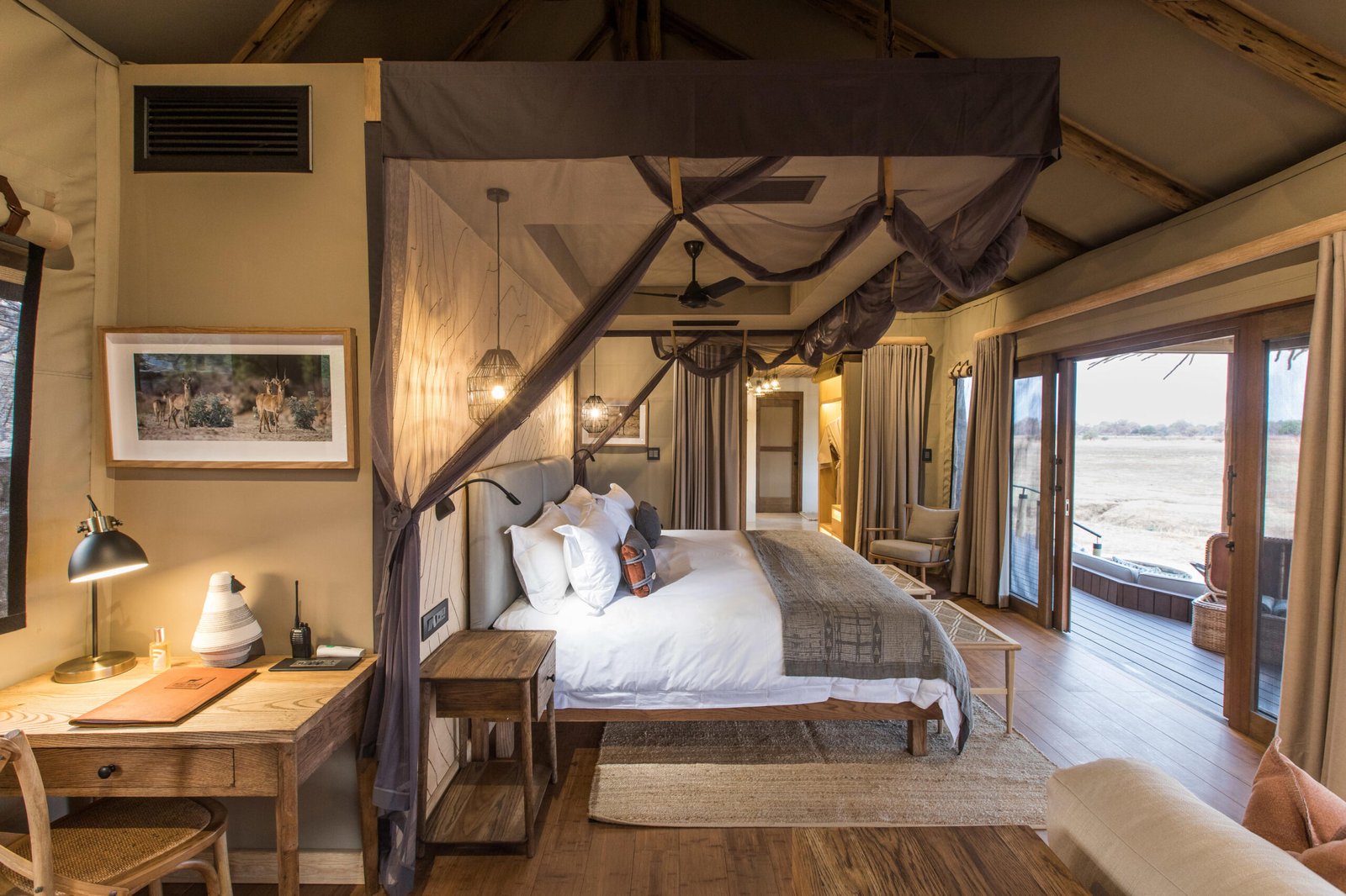 Puku Ridge Camp, rooms