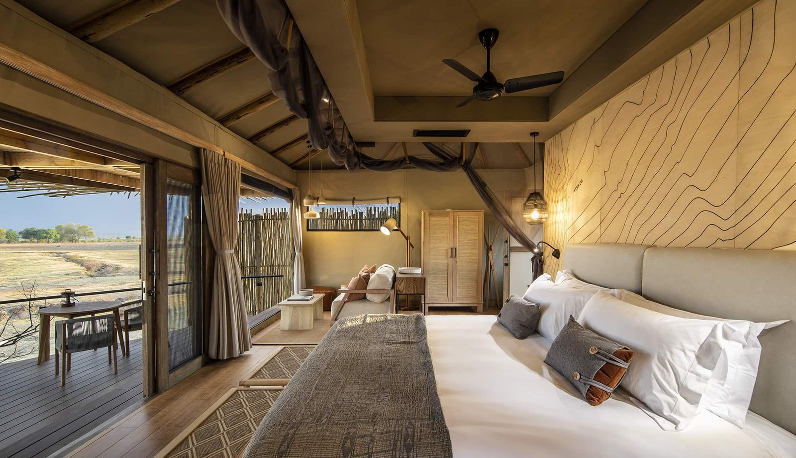 Puku Ridge Camp, rooms