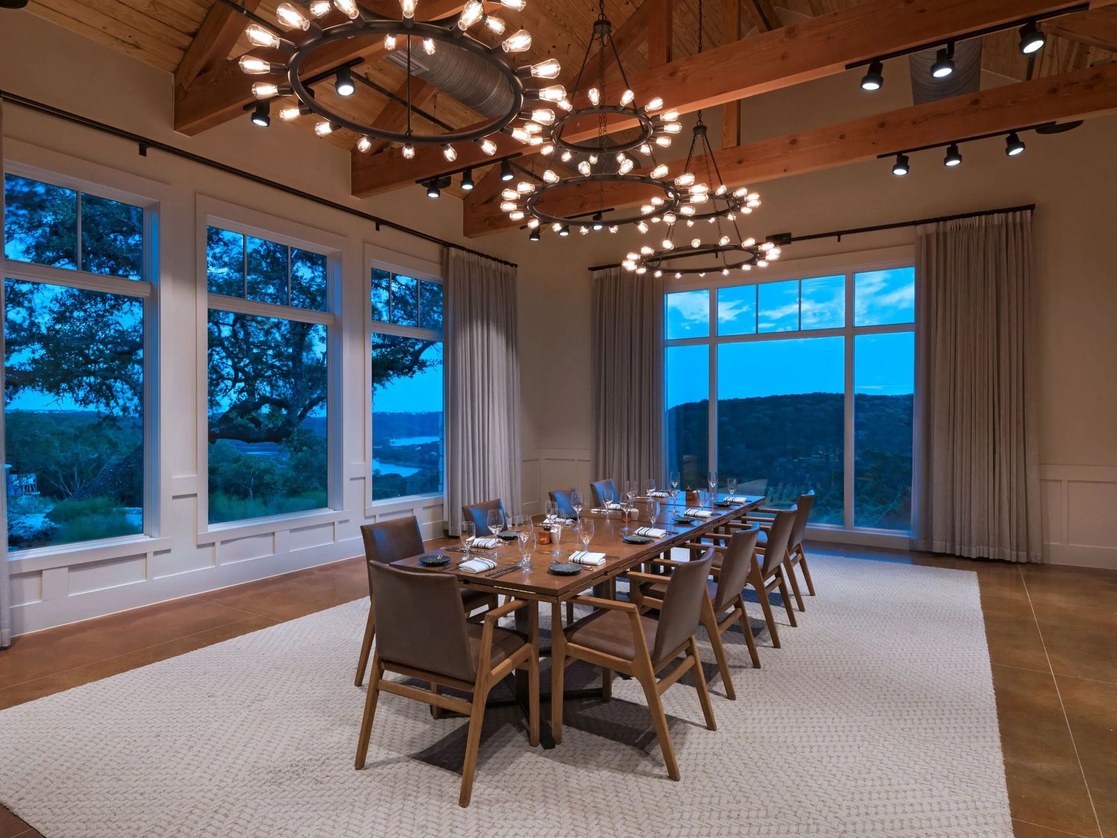 Miraval Austin Resort & Spa, at the table