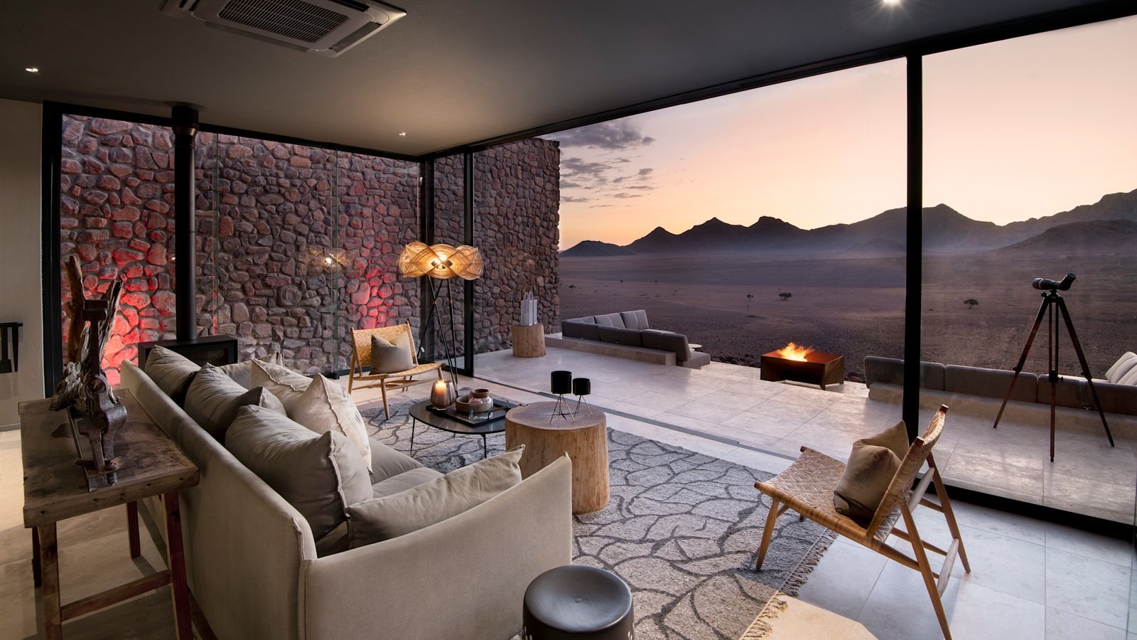 andBeyond Sossusvlei Desert Lodge, rooms