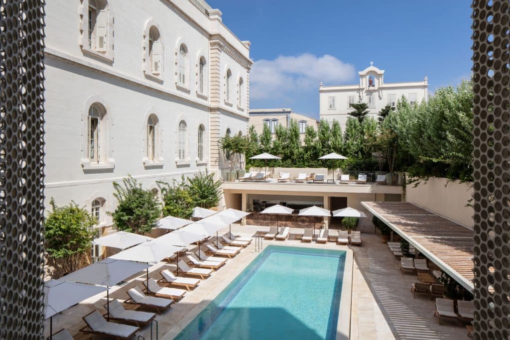The Jaffa, the pool