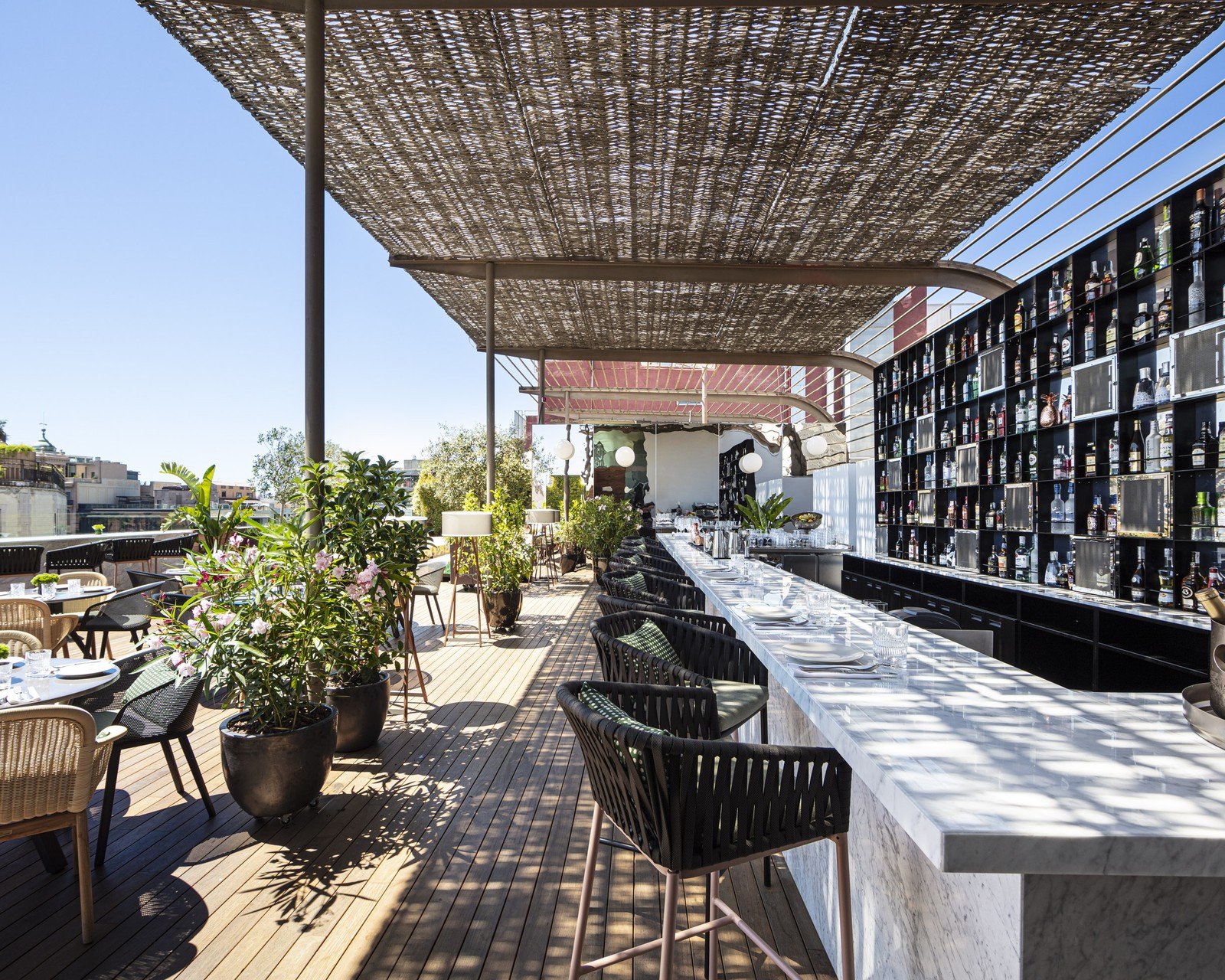 Sir Victor Hotel, the rooftop at sir victor