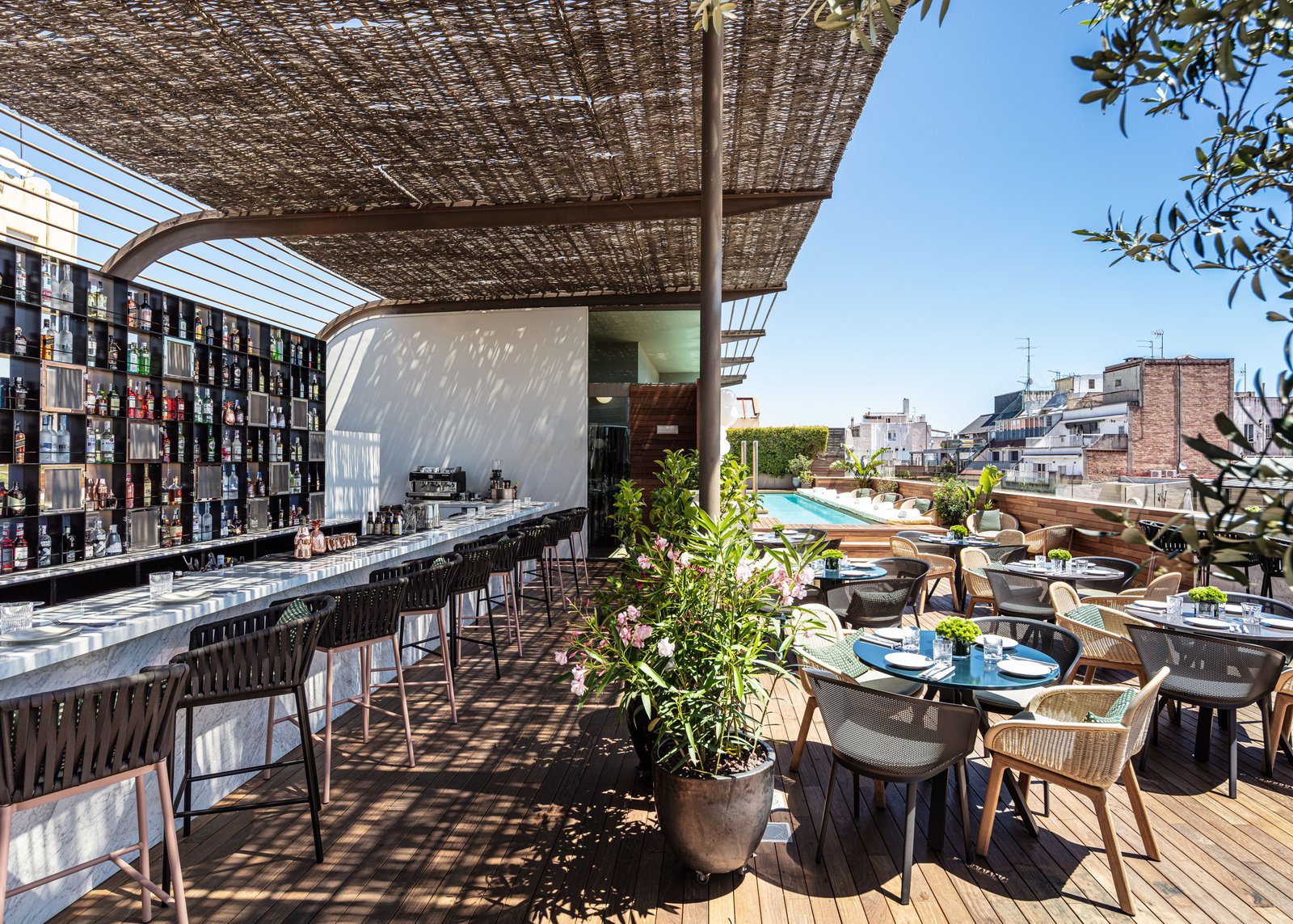 Sir Victor Hotel, the rooftop at sir victor