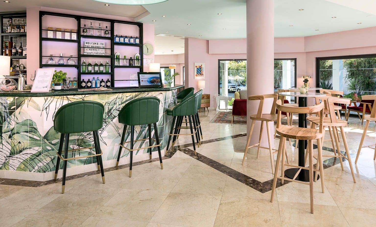 The Magnolia Hotel, eat & drink