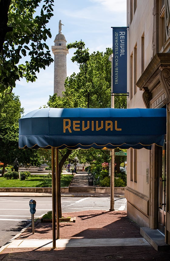 Hotel Revival Baltimore, how it began