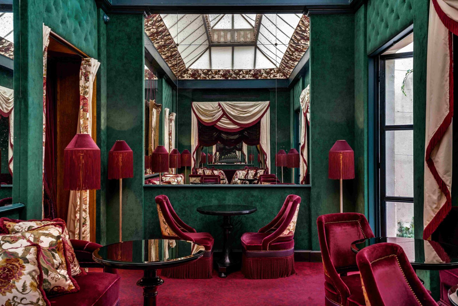 Maison Souquet Hotel, jardin d'hiver