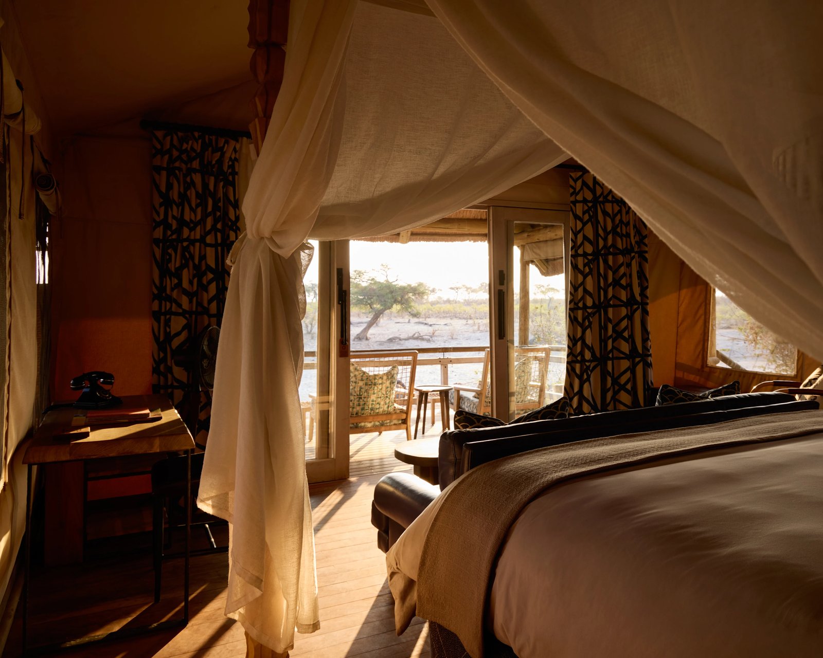 Savute Elephant Lodge, rooms