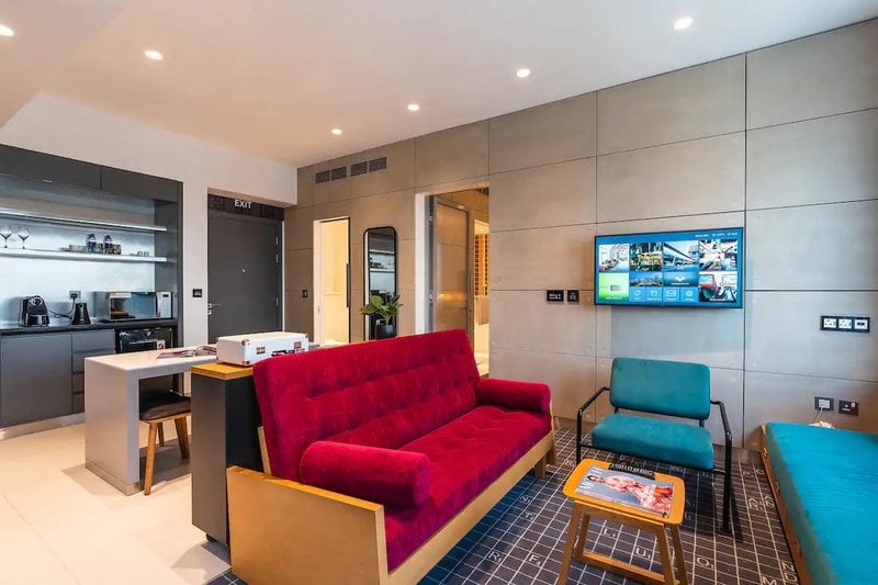 Studio One Hotel, rooms