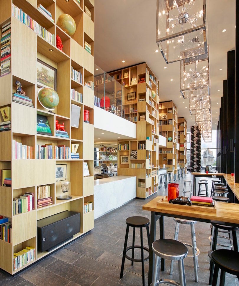 citizenM Tower of London, at the table