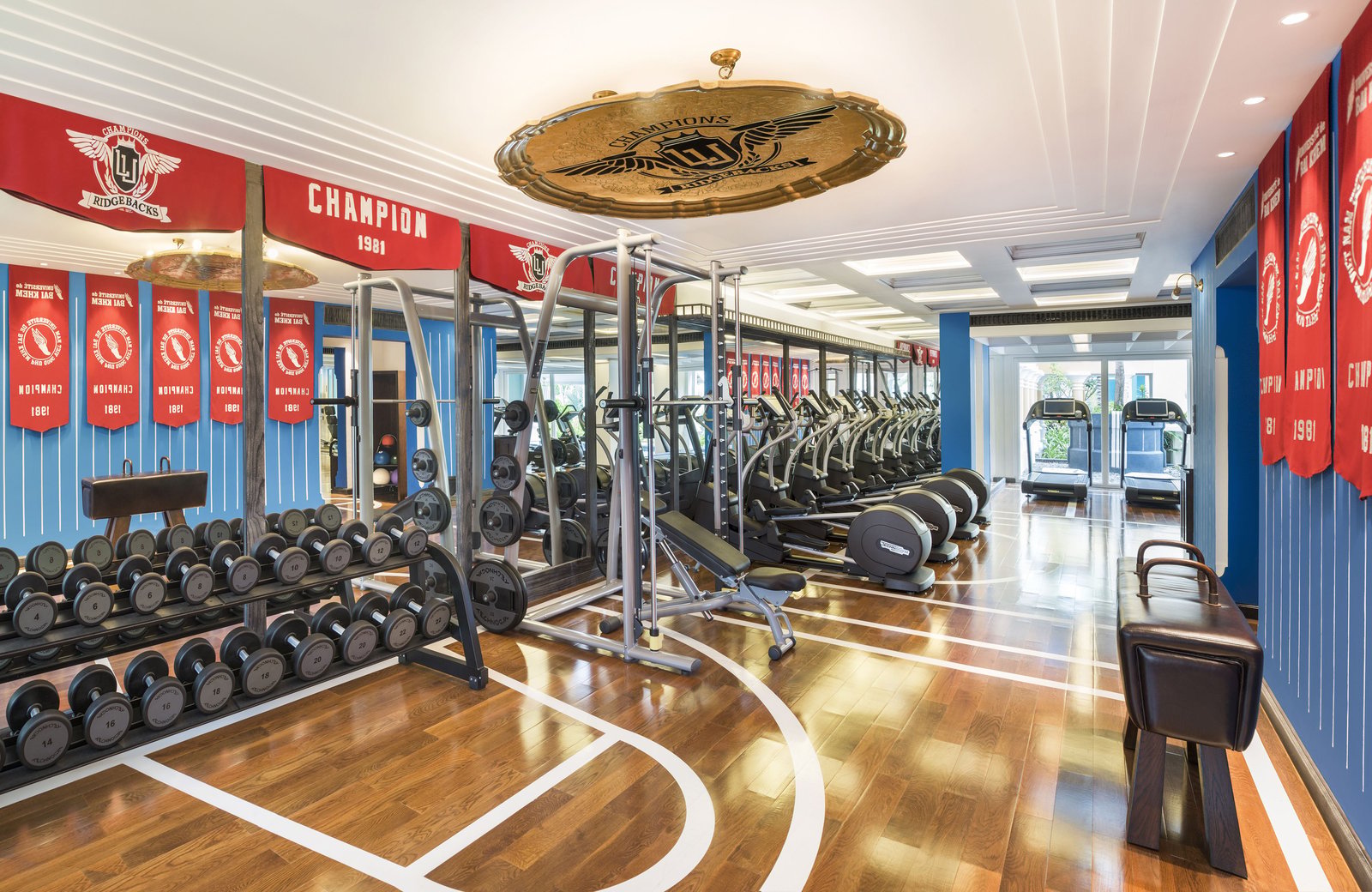 JW Marriott Phu Quoc Emerald Bay Resort & Spa, yoga and the gym