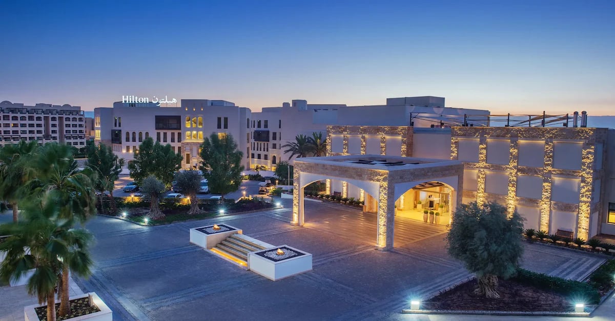 Hilton Dead Sea Resort & Spa, how it began