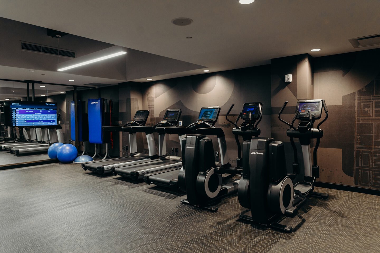 Detroit Foundation Hotel, the gym
