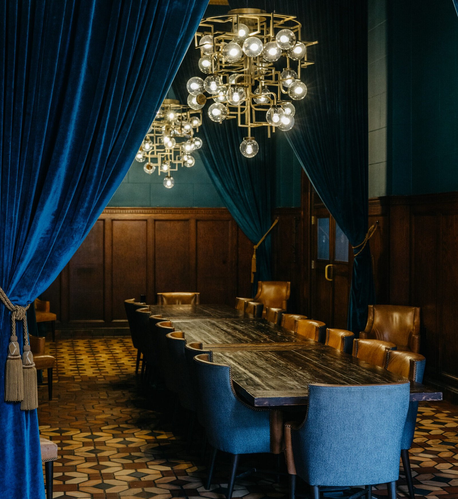 Detroit Foundation Hotel, at the table