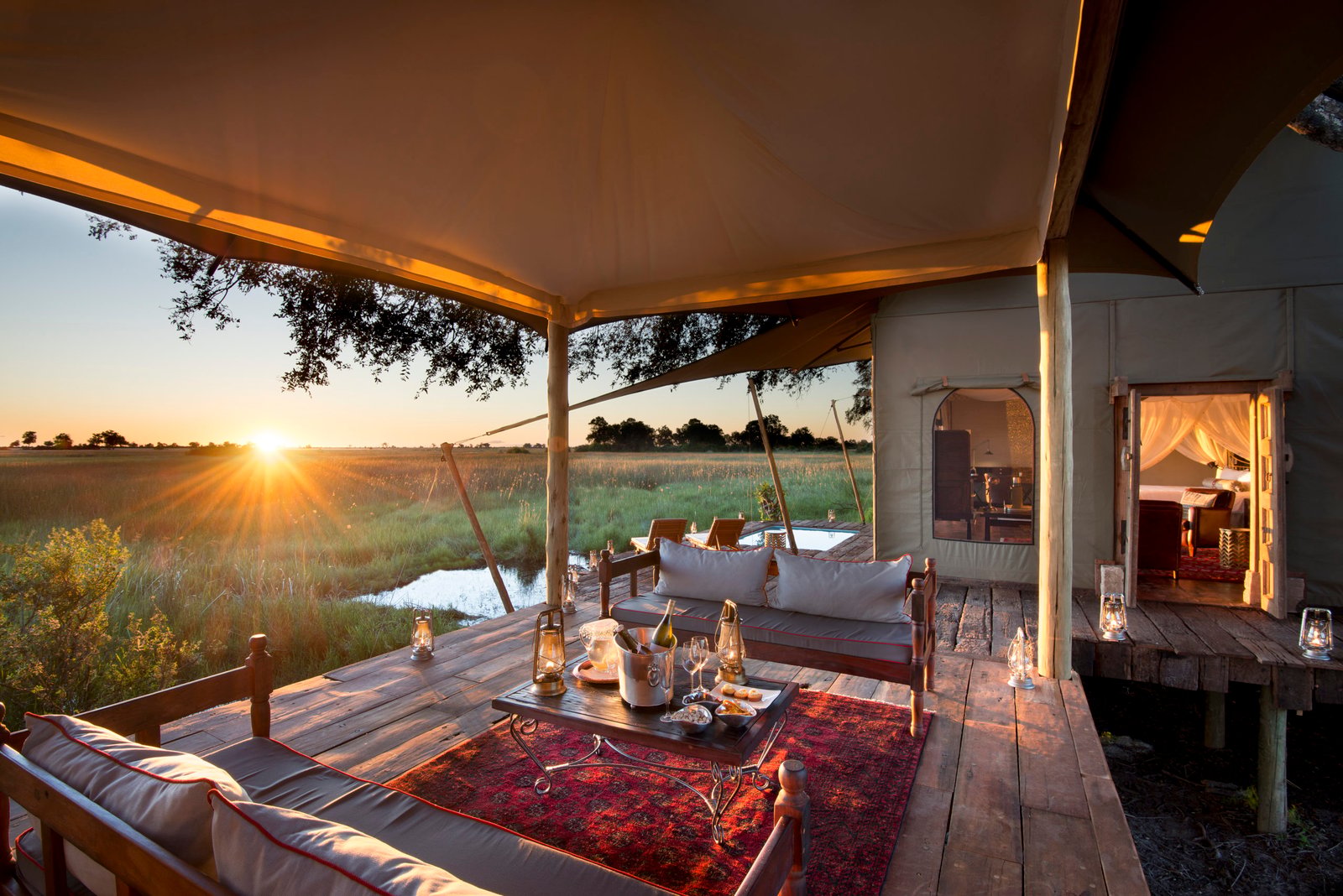 Duba Plains Camp, vibe