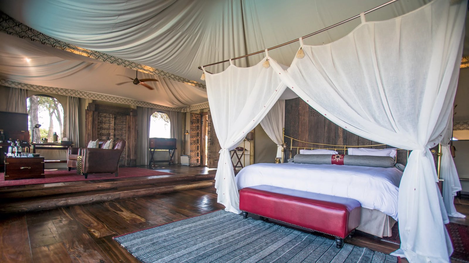 Duba Plains Camp, rooms