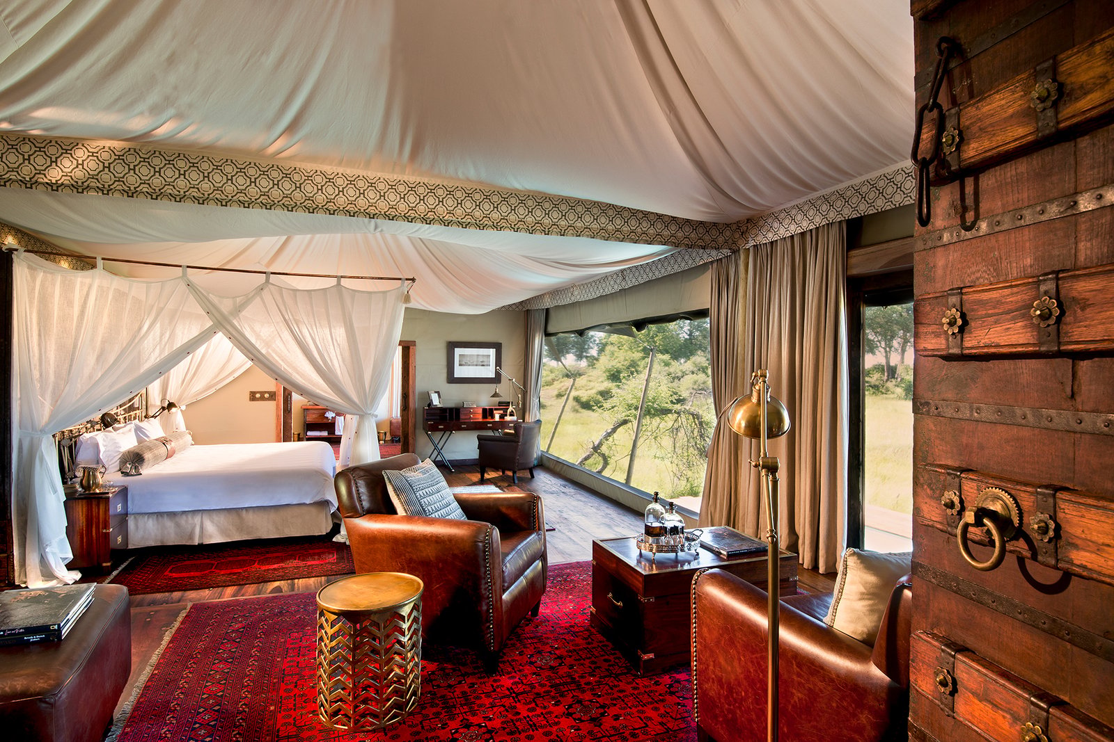Duba Plains Camp, rooms