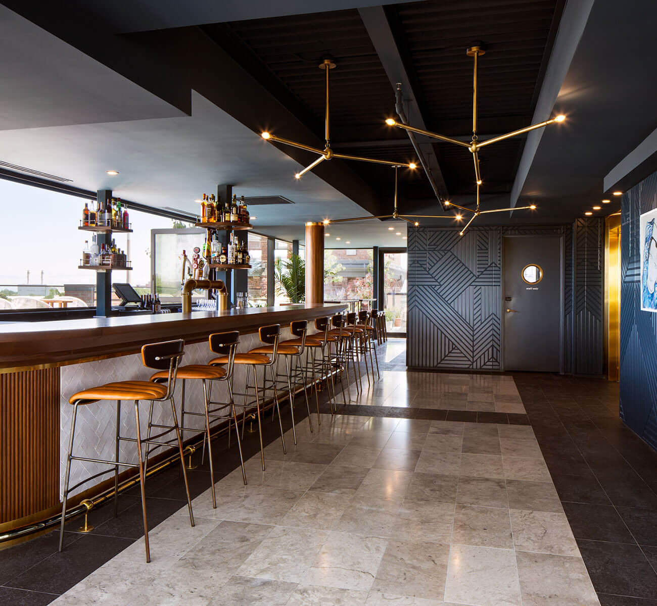 The Broadview Hotel, the rooftop
