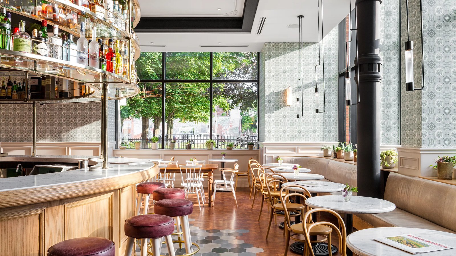 The Broadview Hotel, at the table