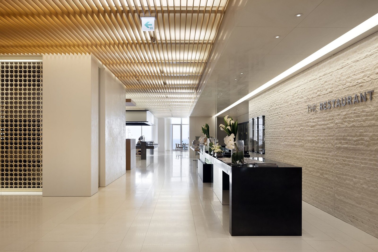 SEAMARQ Hotel, at the table