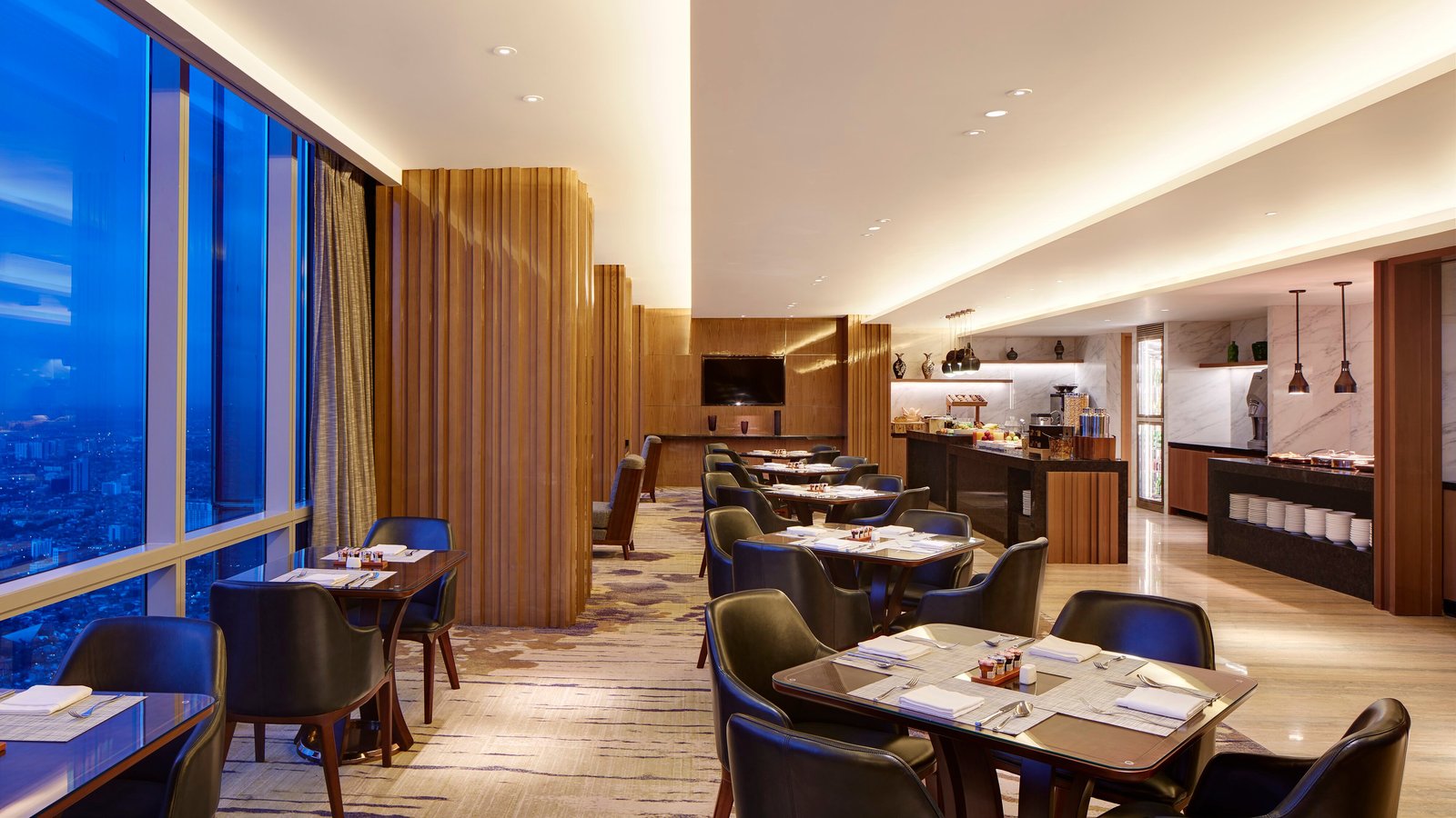 The Westin Jakarta, at the table