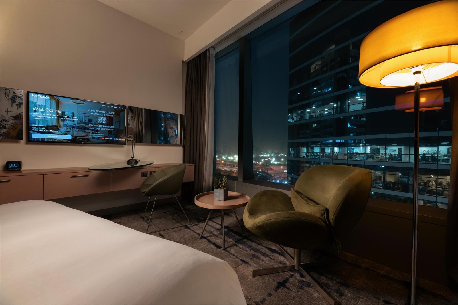 Media One Hotel, rooms