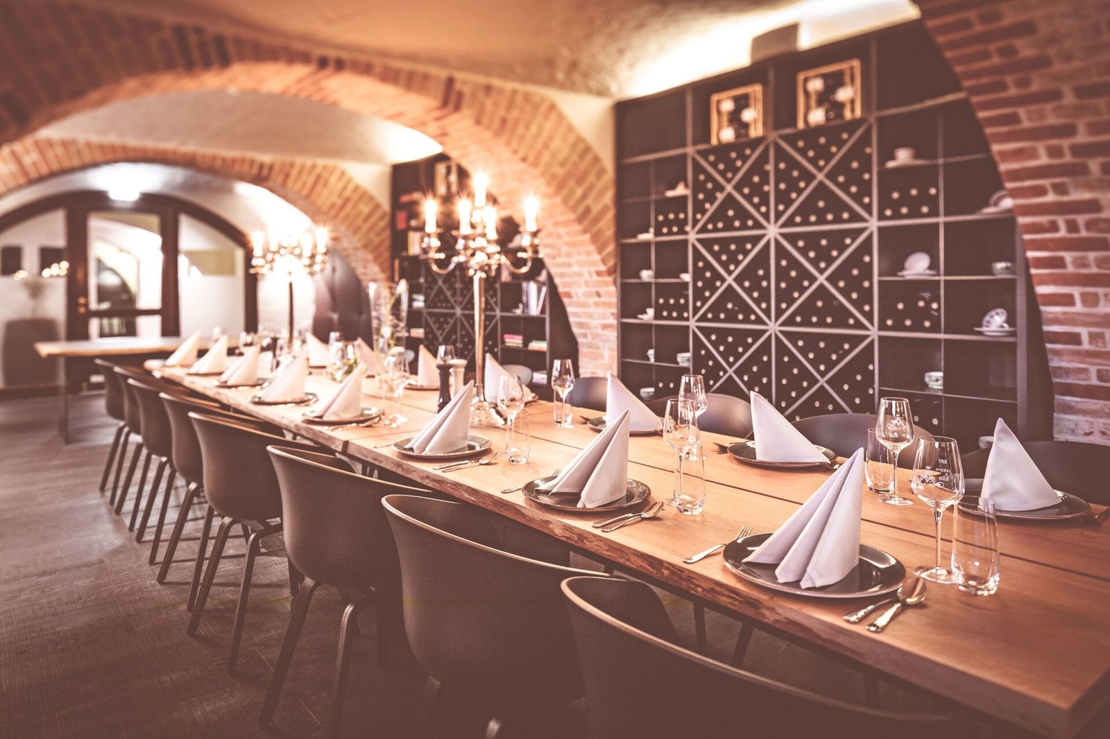 Schlosshotel Fleesensee, at the table