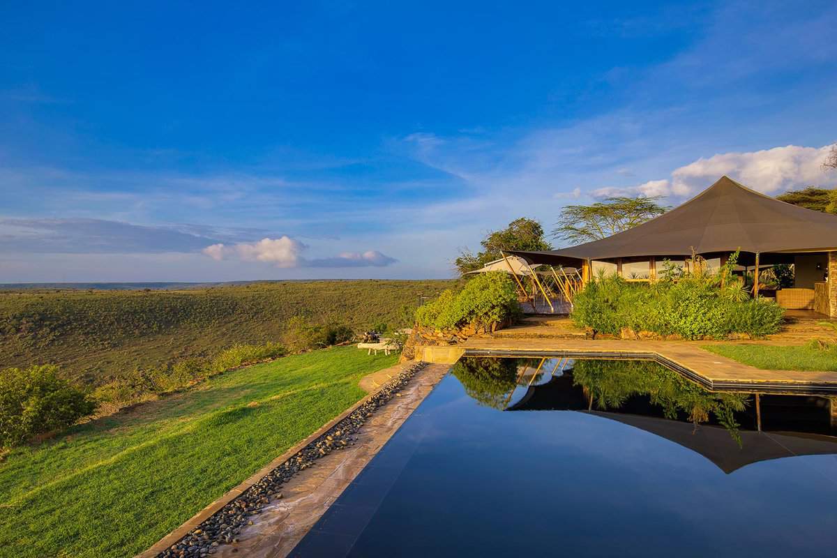 Loisaba Tented Camp by Elewana, the pool