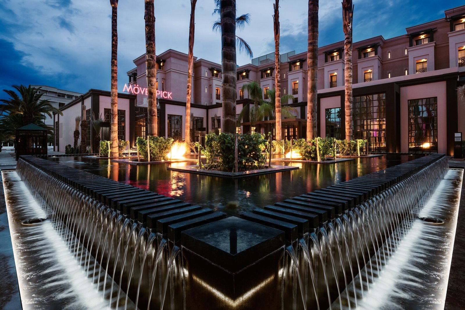Movenpick Hotel Mansour Eddahbi, backstory