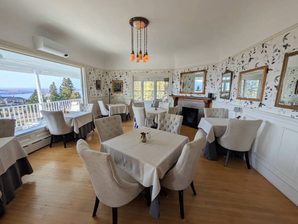 Blair Hill Inn, slate restaurant