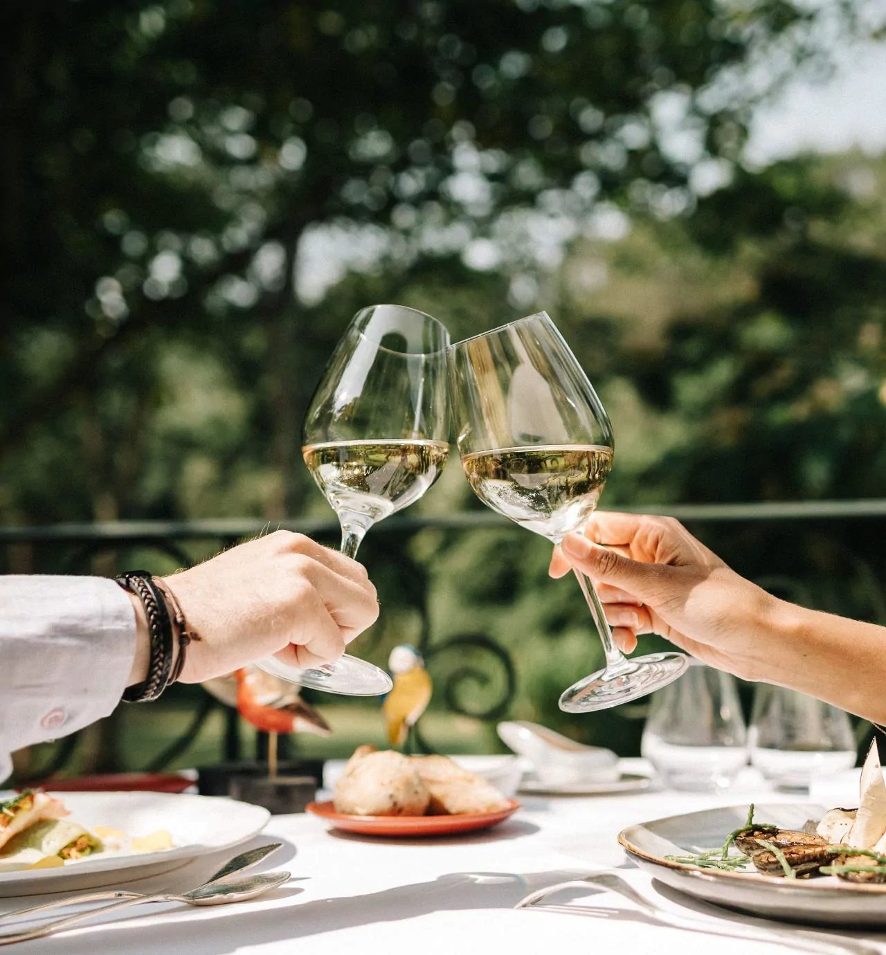 Le Domaine d'Auriac, at the table
