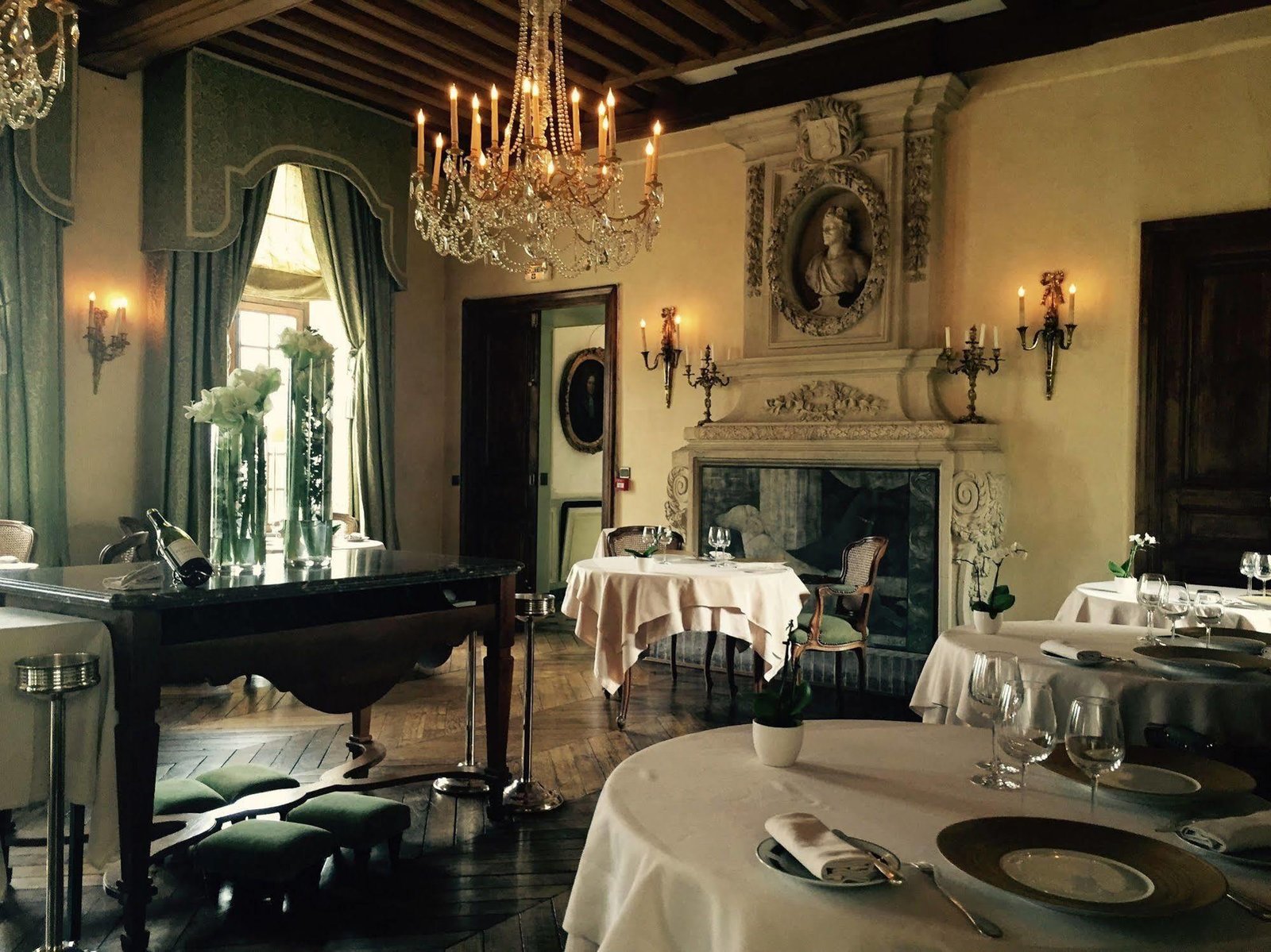 Château de Courcelles, la table de courcelles