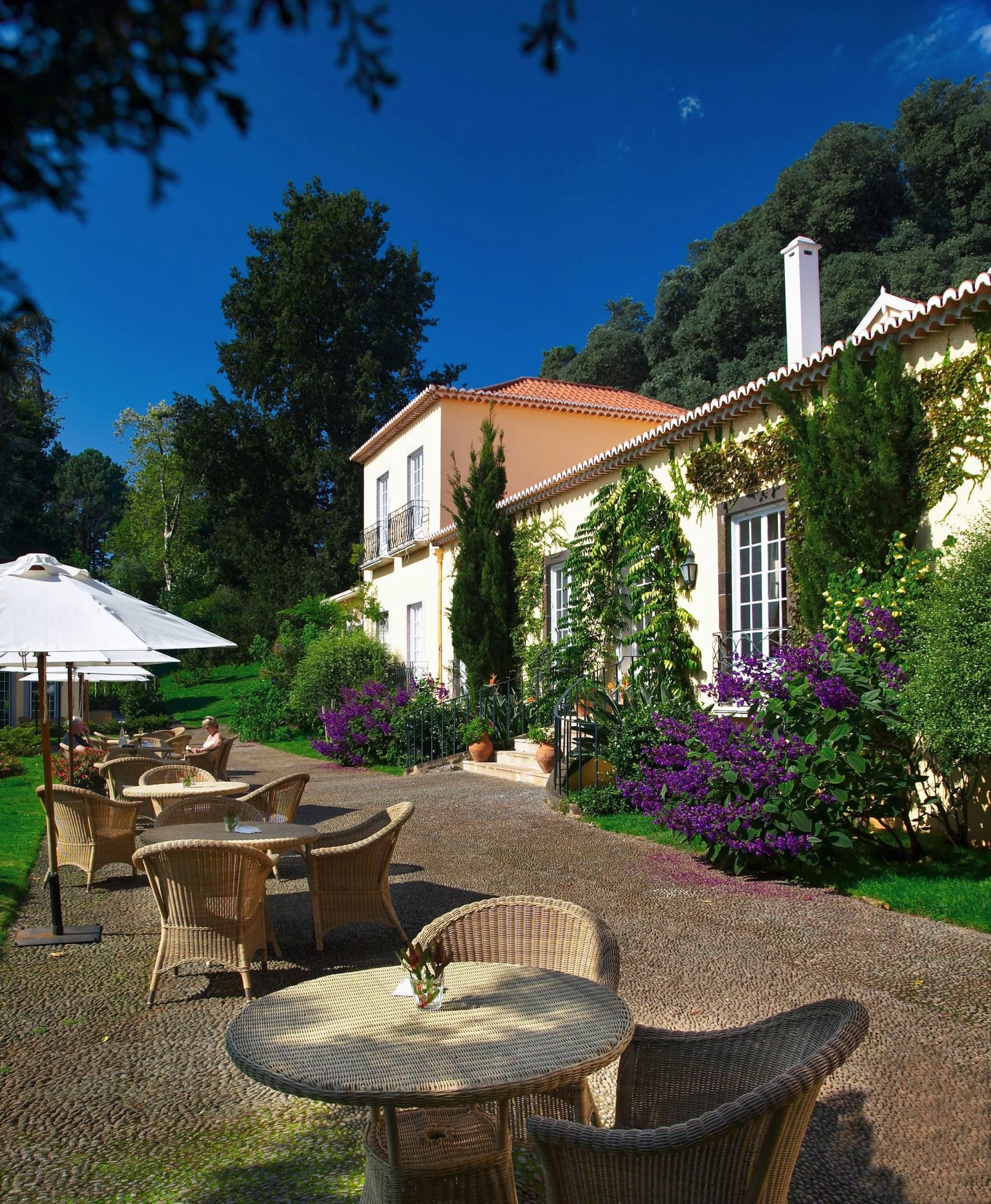 Casa Velha Do Palheiro, at the table