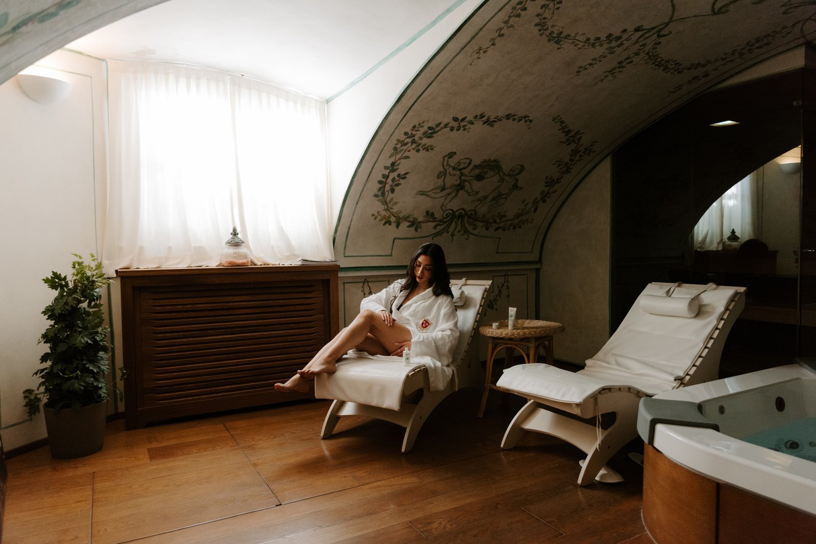 Castello di Guarene, the spa