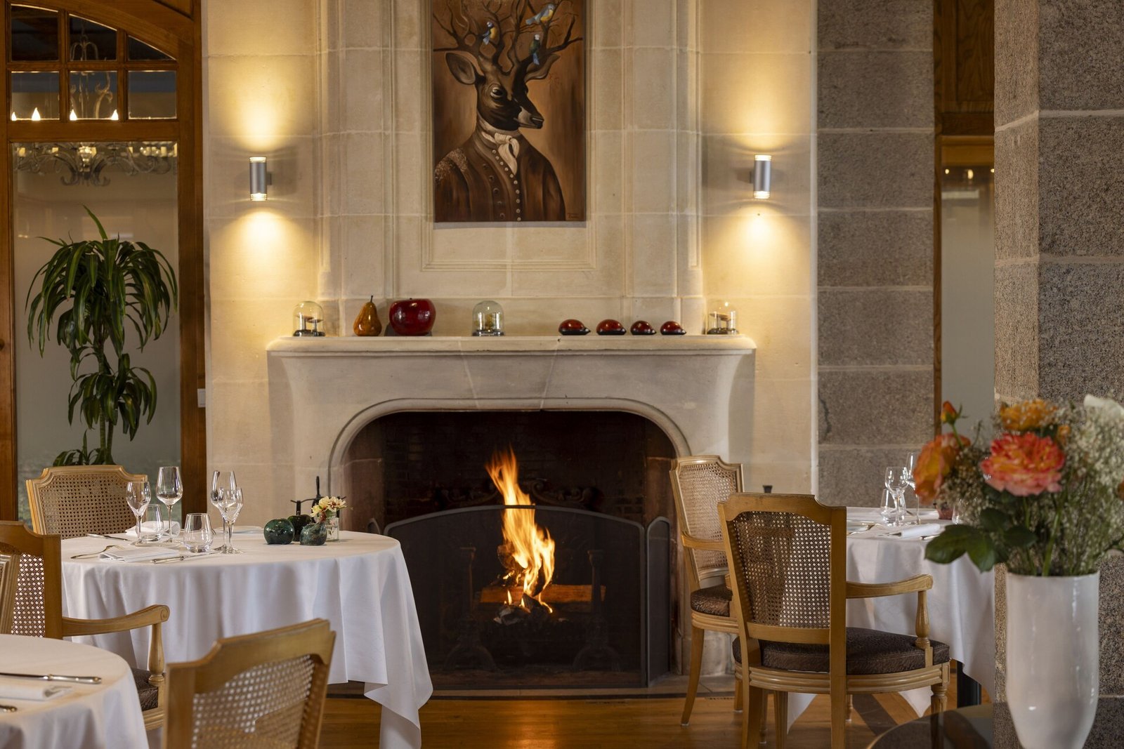 Domaine De La Bretesche, at the table
