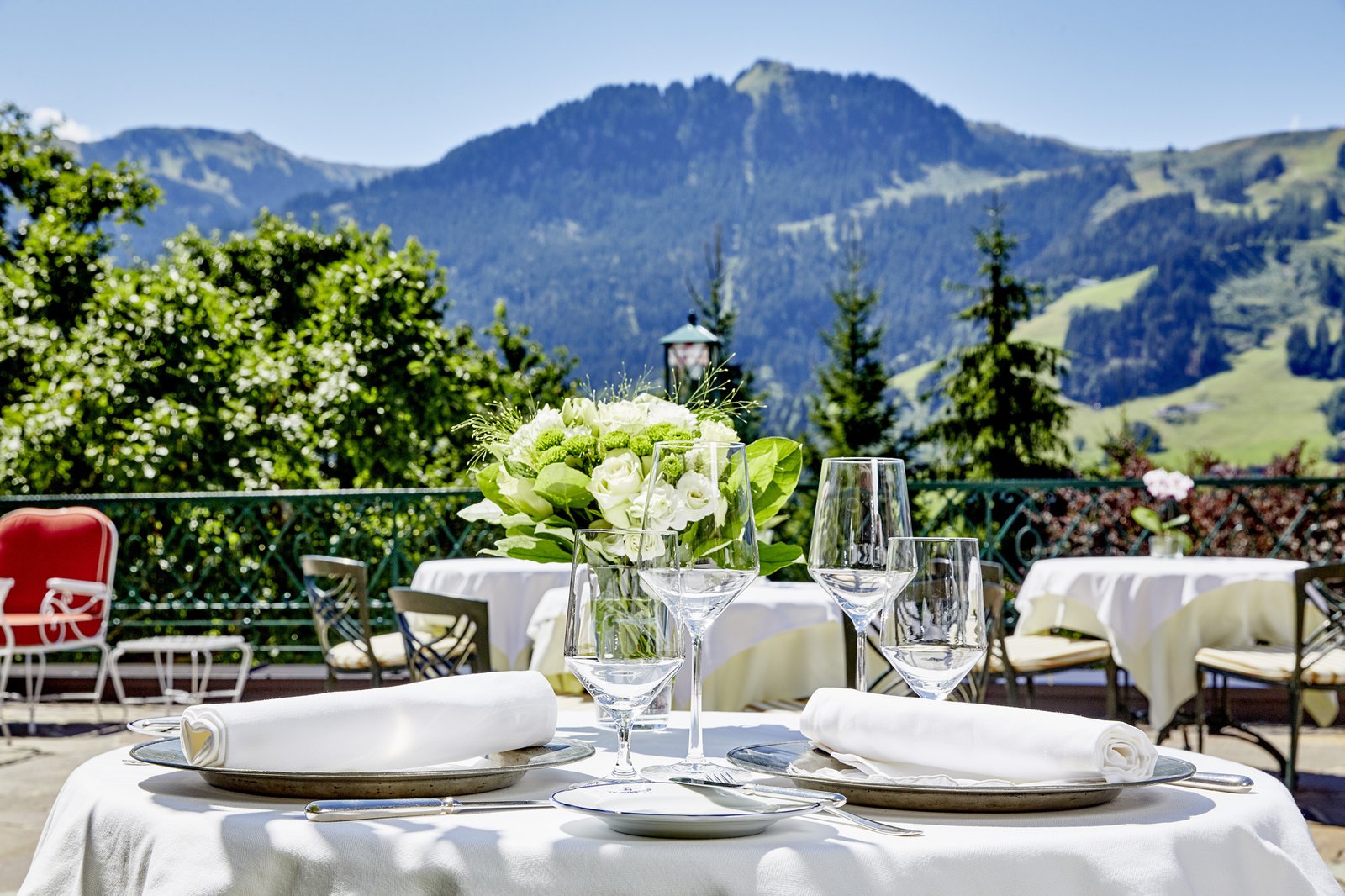 Relais & Châteaux Hotel Tennerhof, at the table