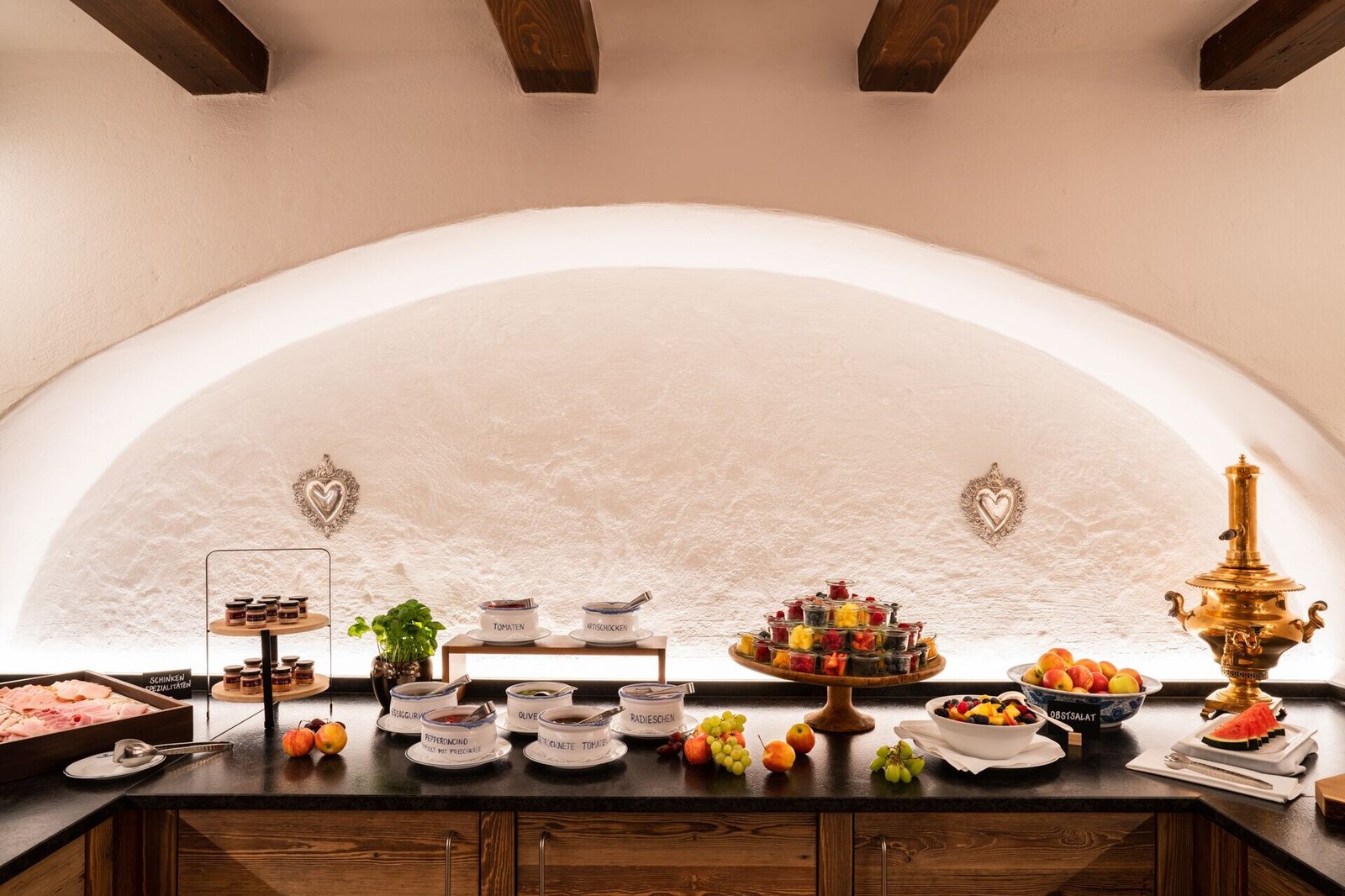 Relais & Châteaux Hotel Tennerhof, at the table