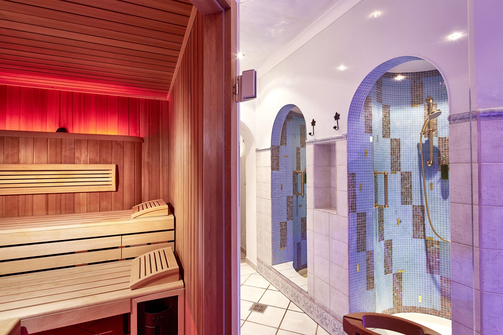 Relais & Châteaux Hotel Tennerhof, the sauna