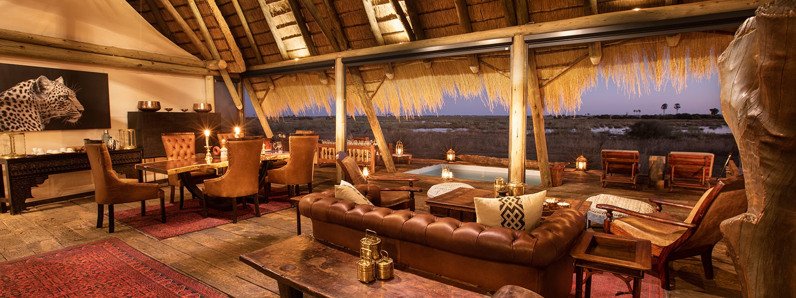 Selinda Camp, rooms