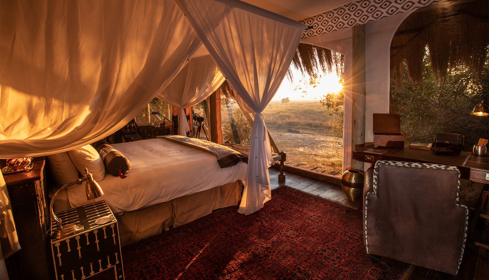 Selinda Camp, rooms