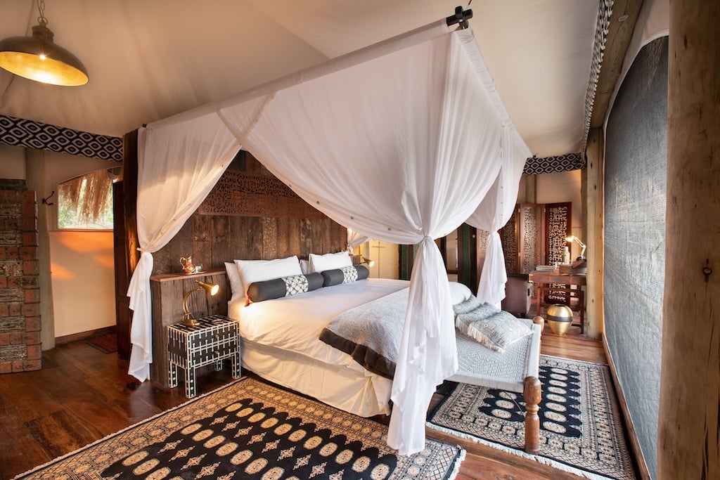 Selinda Camp, rooms