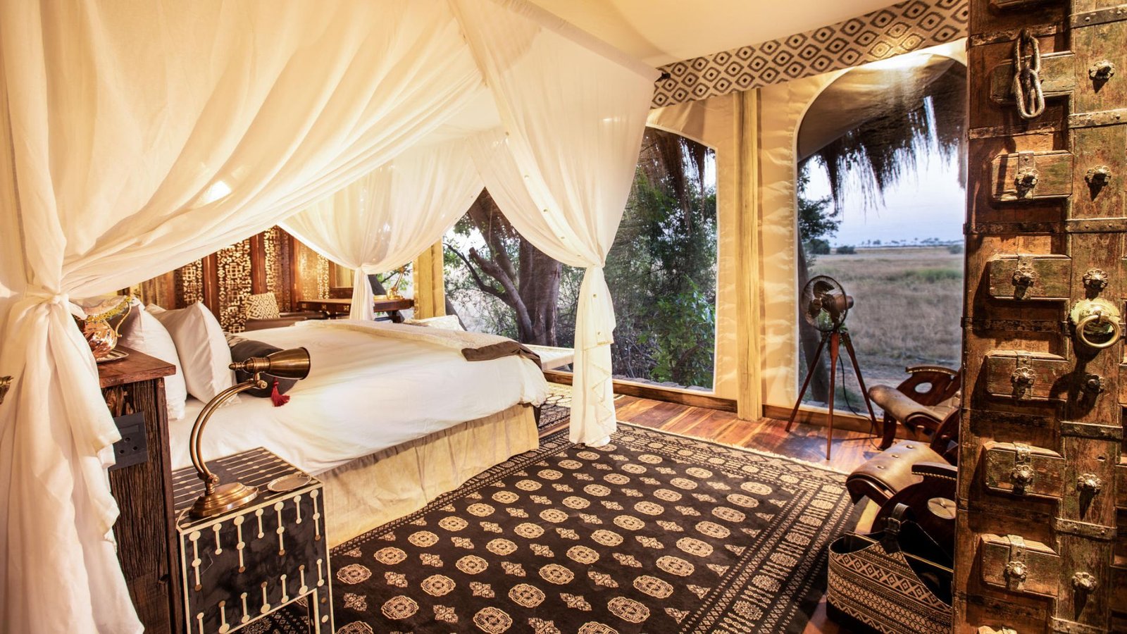 Selinda Camp, rooms