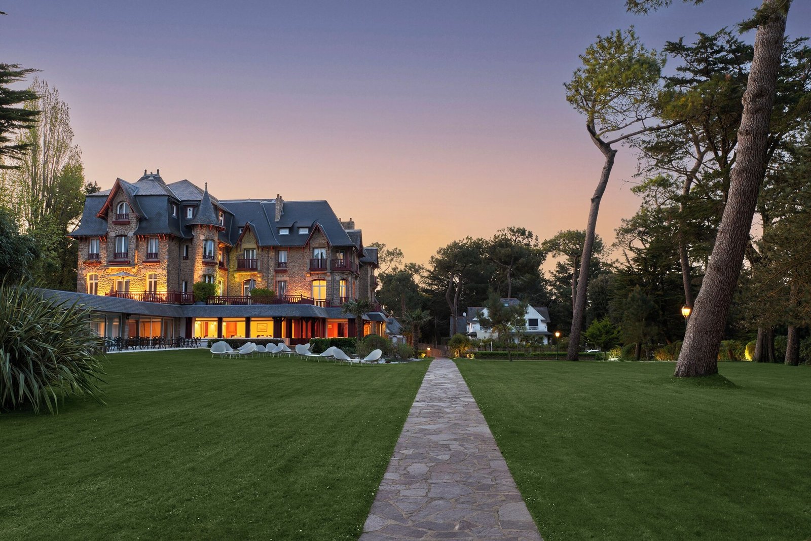 Hotel Le Castel Marie-Louise La Baule, how it began