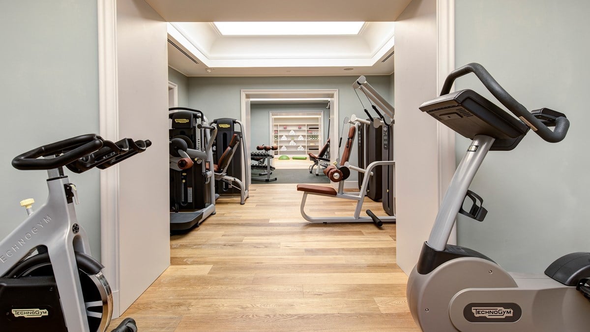 Hotel Savoy, the gym