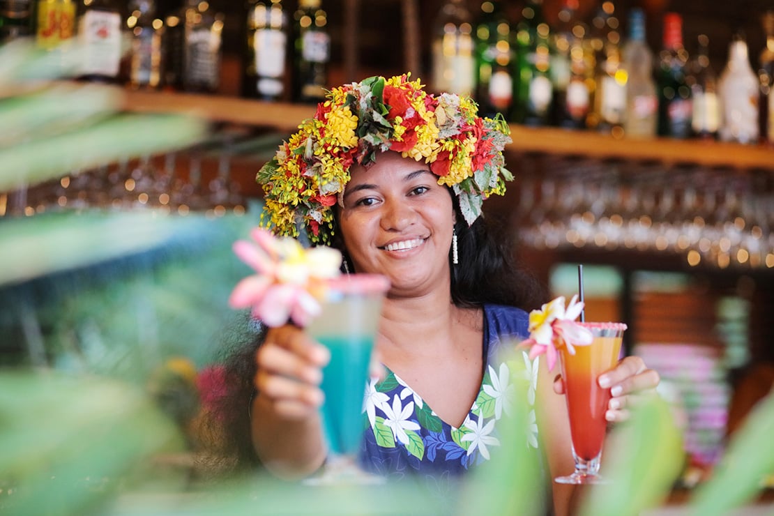 Le Nuku Hiva by Pearl Resorts, at the table