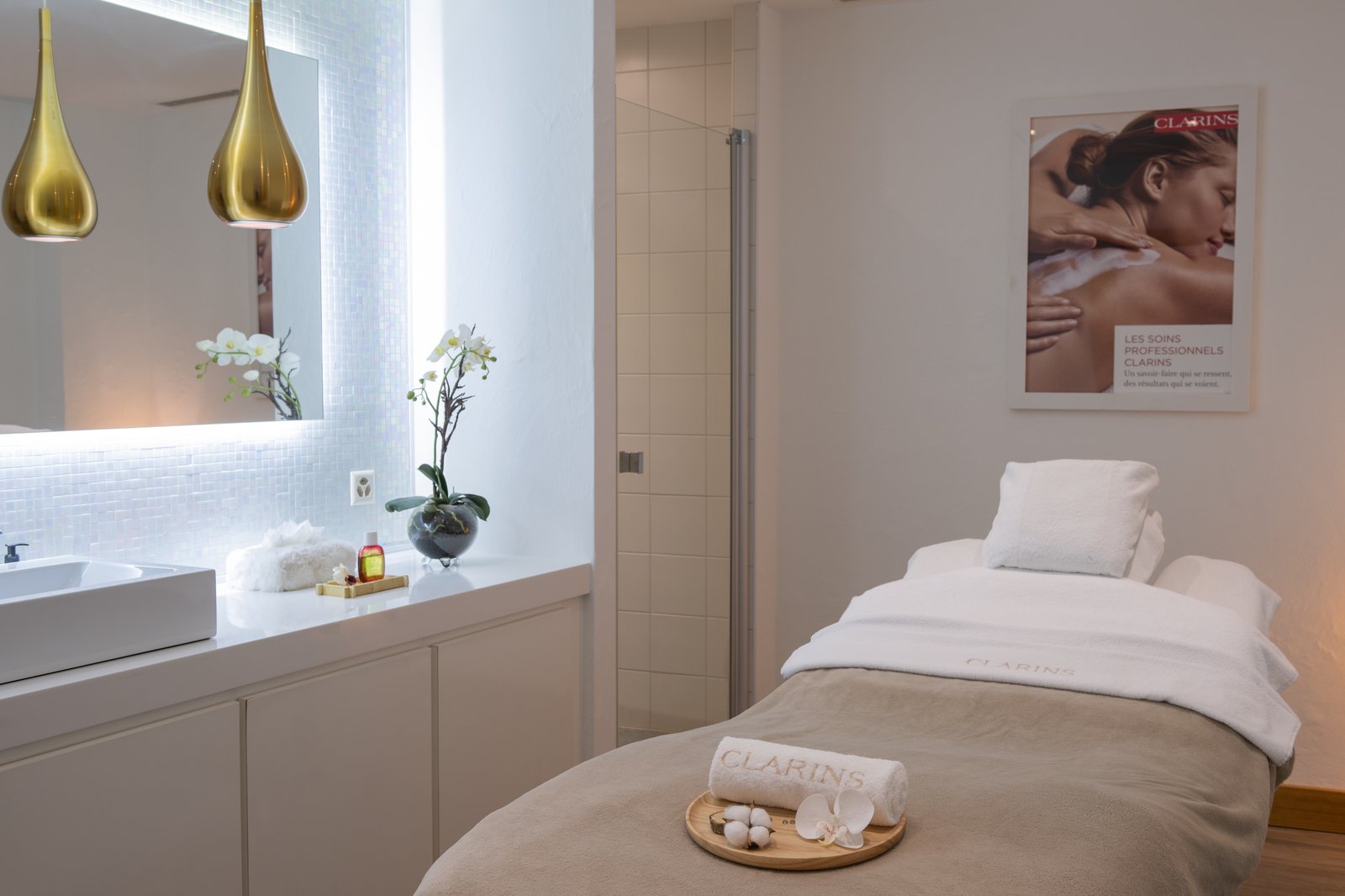 Le Chalet d’Adrien, the spa