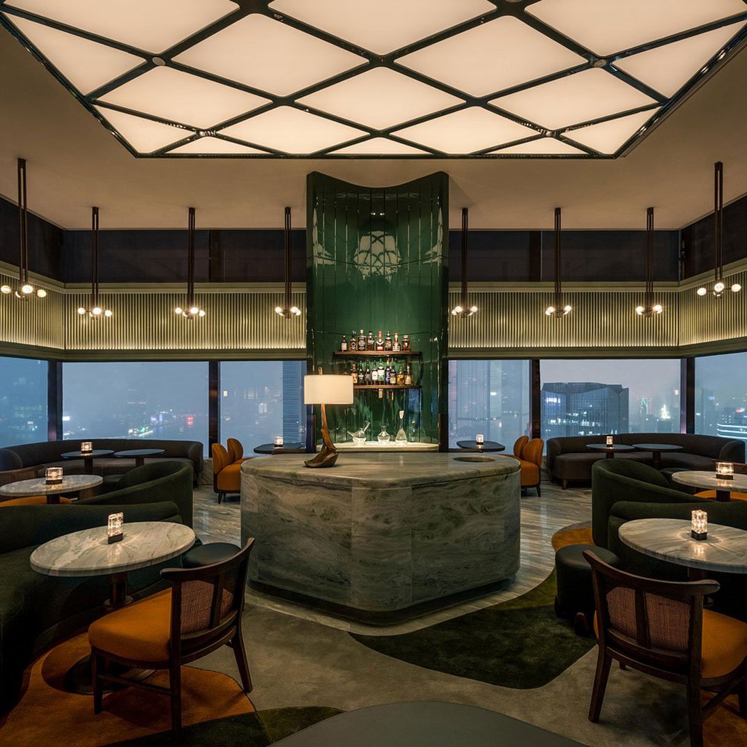 The Upper House, at the table