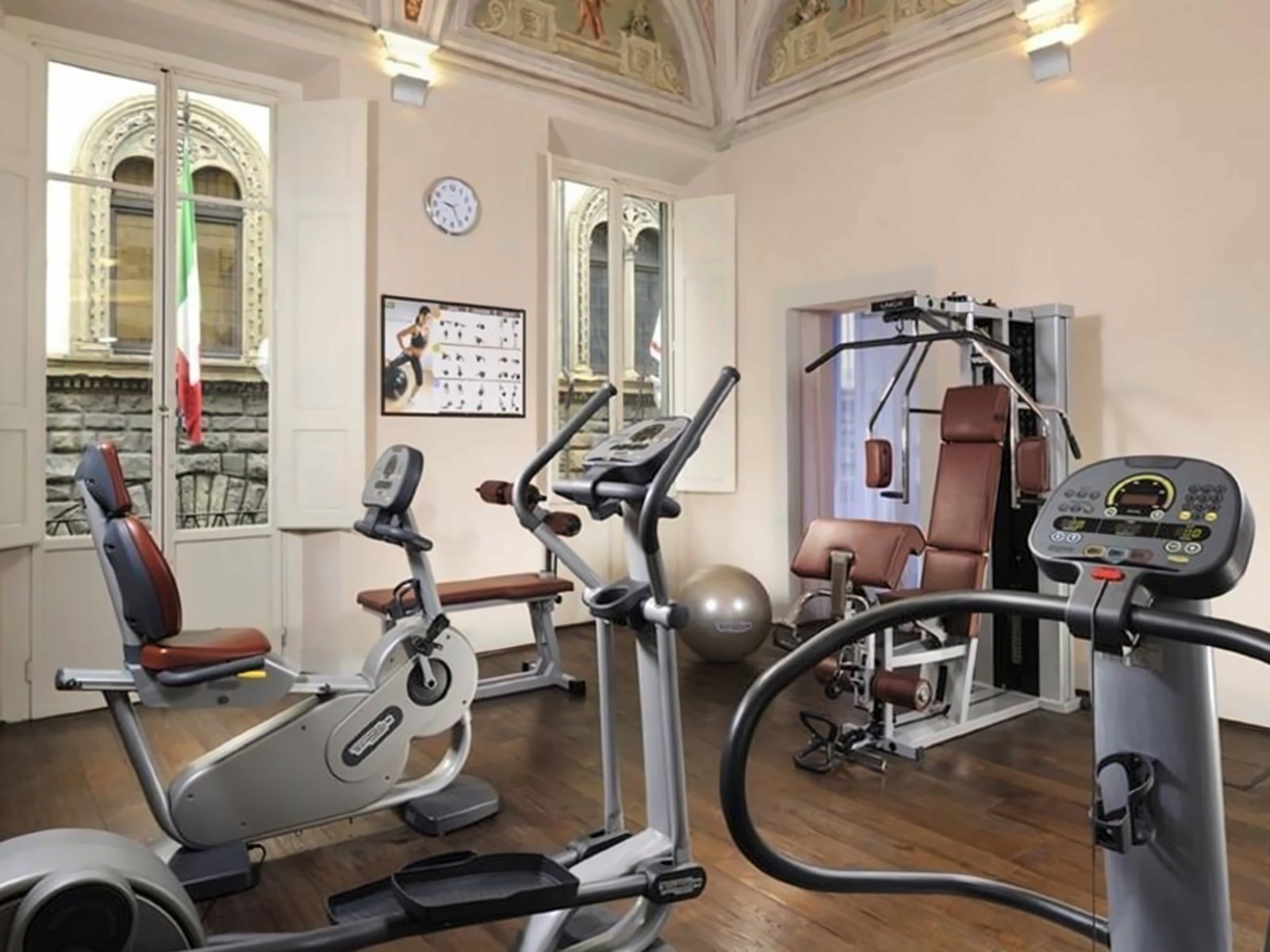 Grand Hotel Cavour, the gym